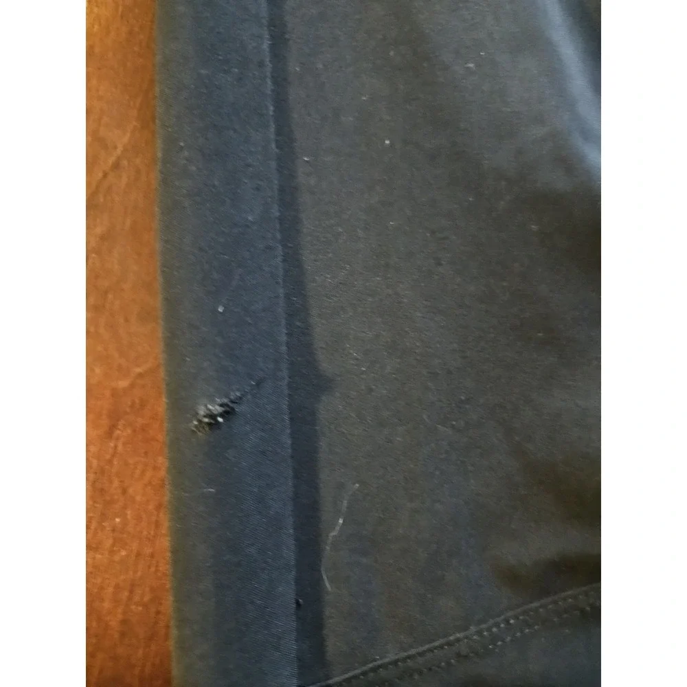 The North Face Men's Softshell Pants‎ Black Large Stretch Zip Ankle Outdoor
